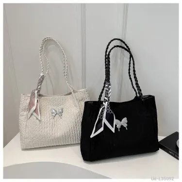 Butterfly Bubble Cloud Tote Bag 